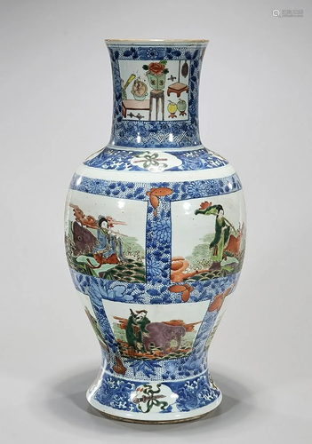 Chinese Enameled Porcelain Vase