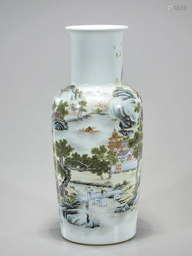 Chinese Enamaled Porcelain Vase