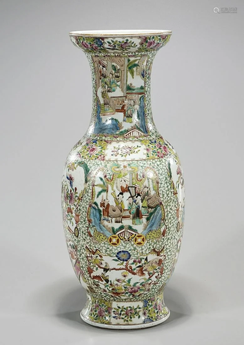 Chinese Enameled Porcelain Vase