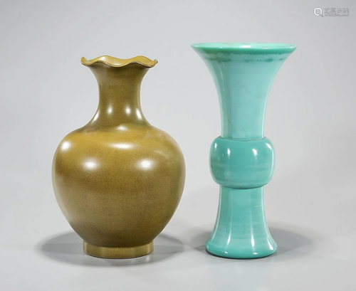 Two Chinese Vases