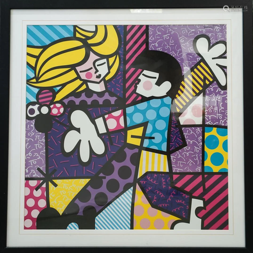 Romero Britto (Brazilian, b.1963) Signed Print