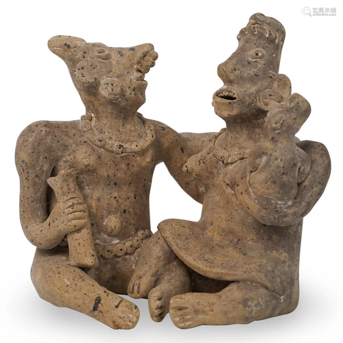 Pre Columbian Style Figural Group