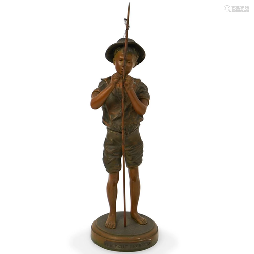 Le Petit PÃƒÂªcheur Bronze Statue