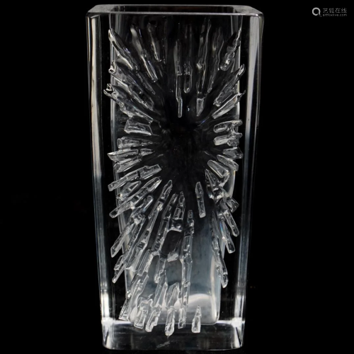 Daum Crystal Vase