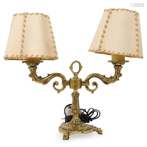 Antique Bronze Table Lamp