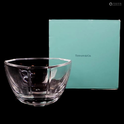 Tiffany & Co. Crystal Bowl