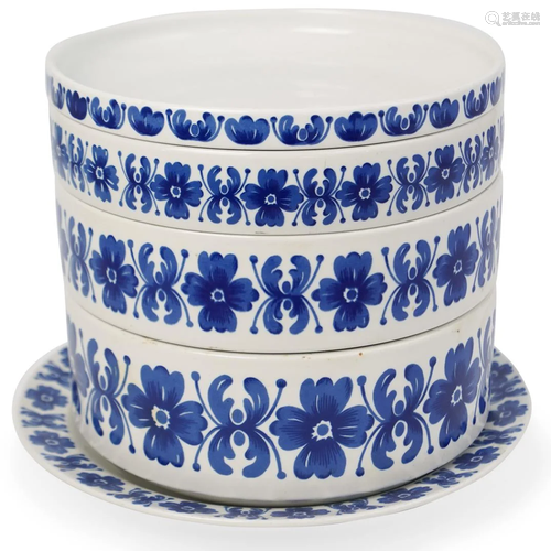 Richard Ginori Blue & White Porcelain Set