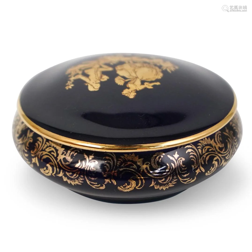 Limoges Castel Porcelain Box