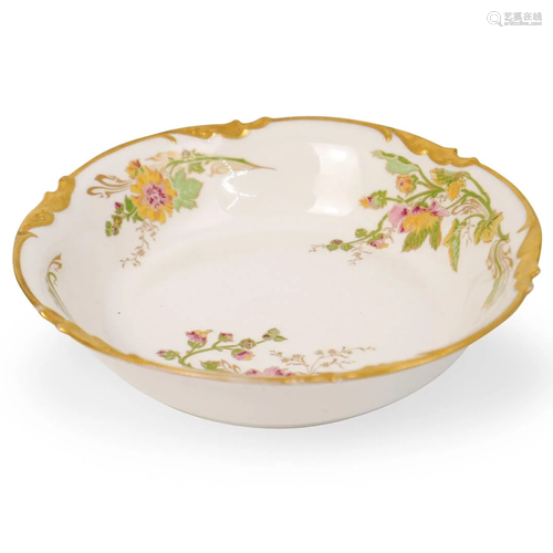 J. P. Limoges J. Pouyat Porcelain Bowl