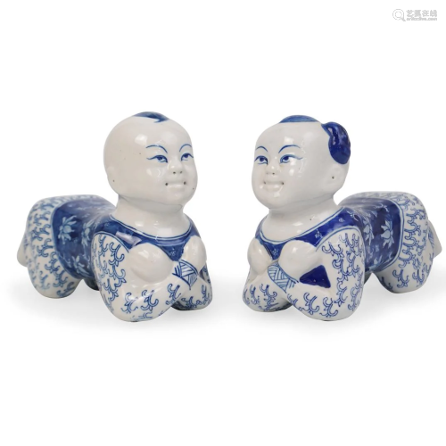 Chinese Porcelain Pillows