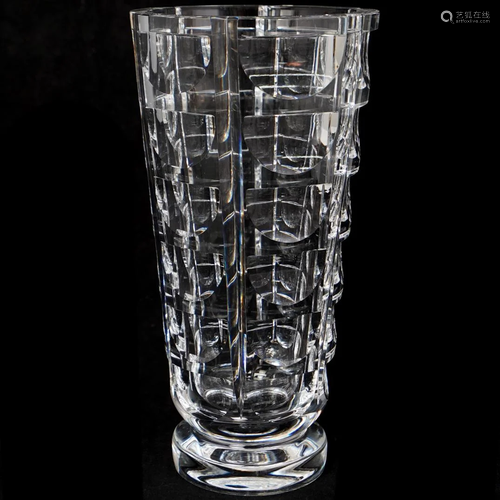 Orrefors Crystal Vase