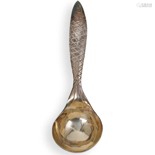 Emilia Castillo Silver Plated Fish Utensil