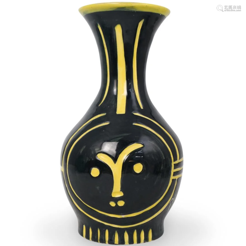 Picasso Inspired Ceramic Vase