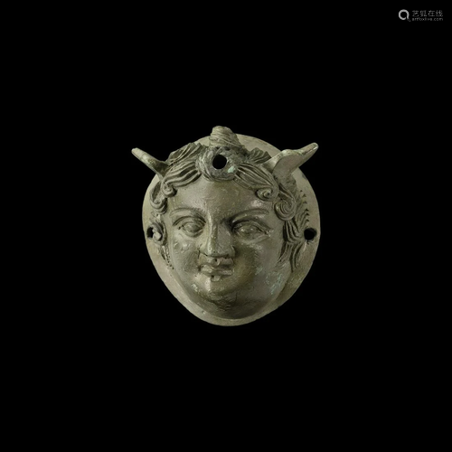 Roman Medusa Head Mount