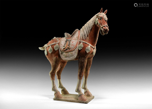 Large Chinese Tang Horse Figure