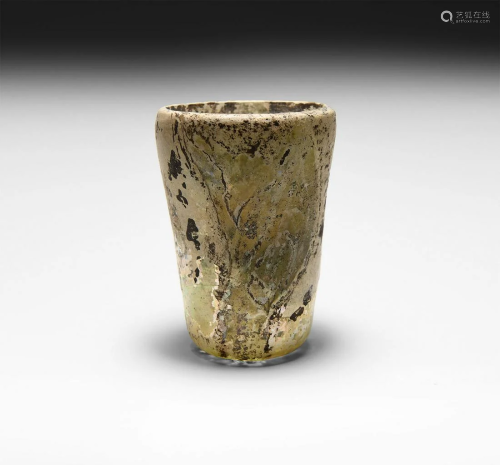 Roman Iridescent Glass Beaker