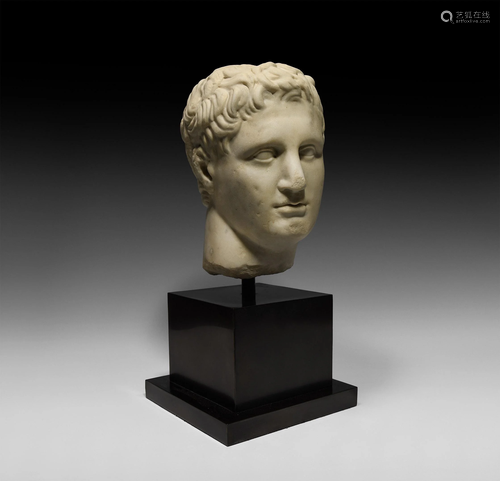 Roman Marble Head of a General