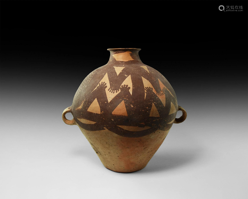 Chinese Neolithic Painted Amphora