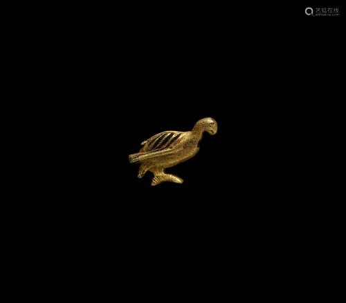 Egyptian Gold Vulture Amulet