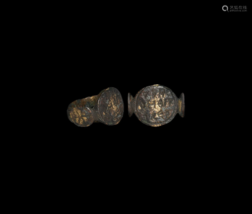 Byzantine Inscribed Signet Ring