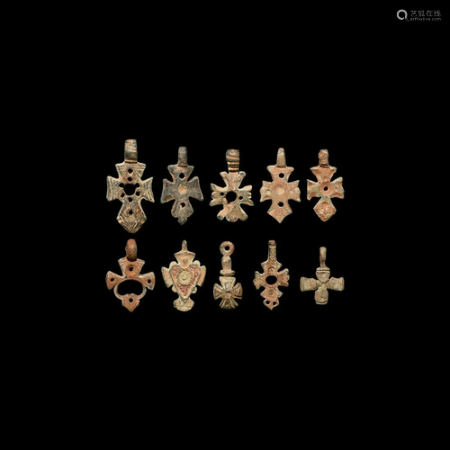 Byzantine Cross Pendant Collection