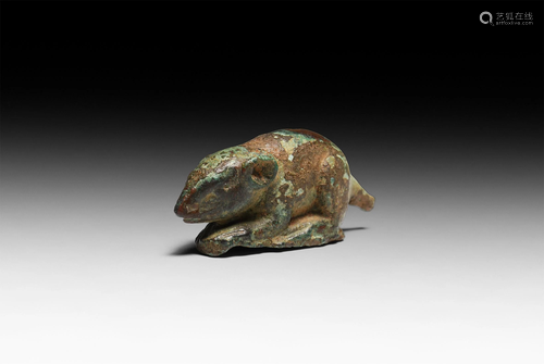 Roman Mouse Statuette