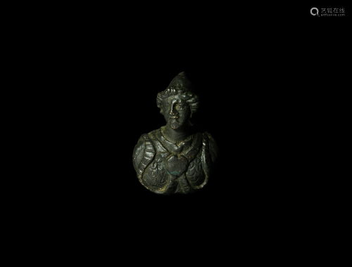 Roman Bust Mount