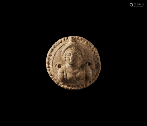 Greek Hellenistic Medallion with Mars