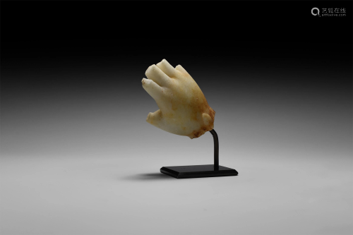 Greek Marble Hand of a Boy