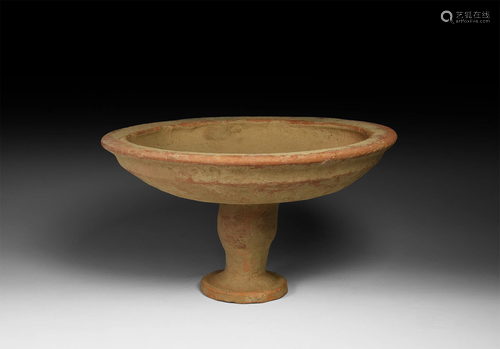 Roman Coarse Ware Footed Dish