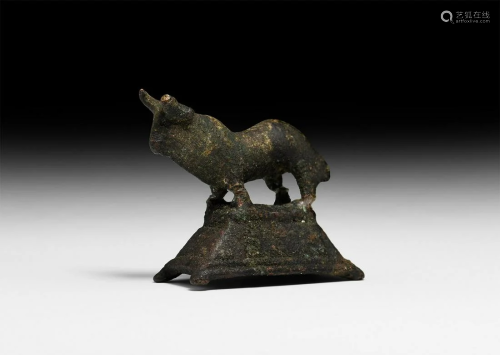 Roman Bull Statuette