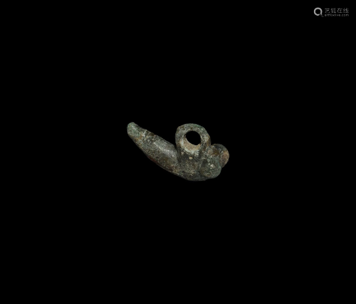 Roman Phallus Pendant