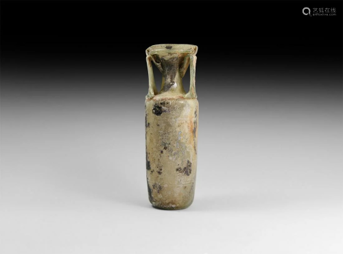 Roman Glass Vase with Handles