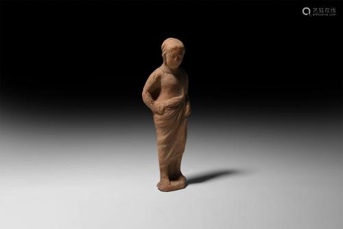 Greek Terracotta Votive Figure