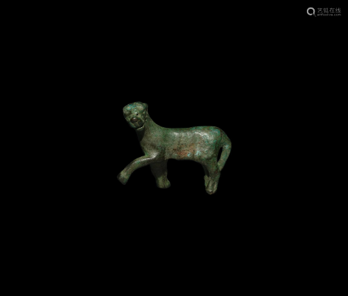 Roman Panther Figure