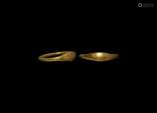 Roman Gold Child's Ring