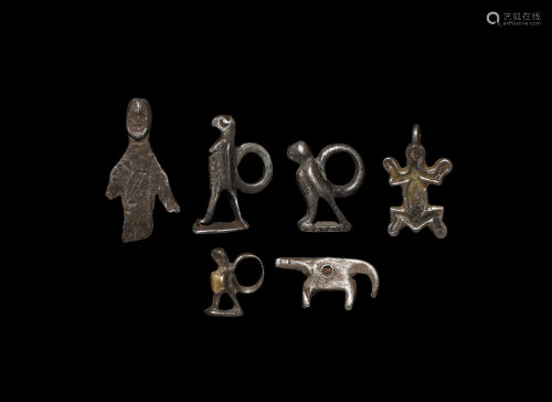 Roman Silver Amulet Collection