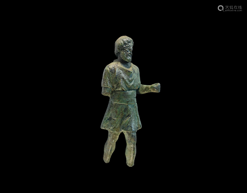 Roman Statuette of a Nobleman