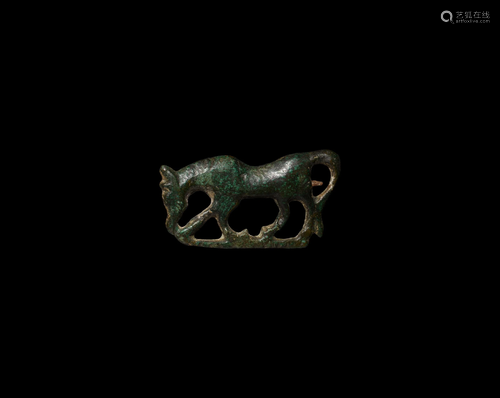 Roman Horse Brooch