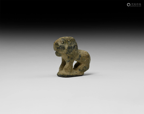 Roman Lion Statuette