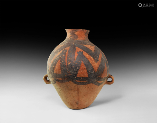 Chinese Neolithic Painted Jar