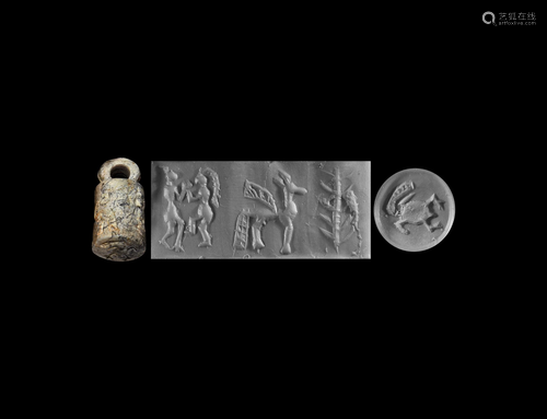 Cylinder Stamp Seal