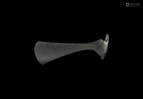 Viking Long Narrow-Bladed Axehead