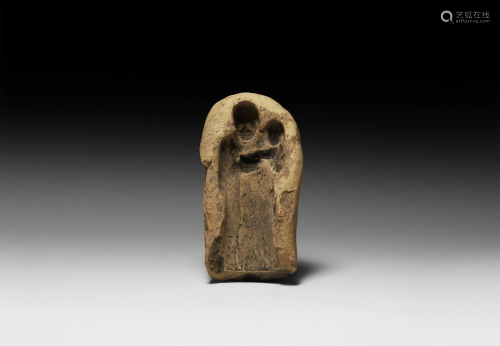 Old Babylonian Terracotta Figure Mould