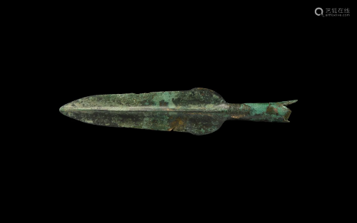 Greek Decorated Spearhead