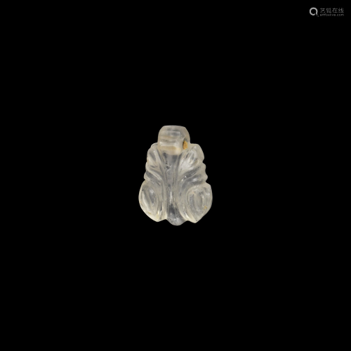 Mughal Crystal Insect Pendant
