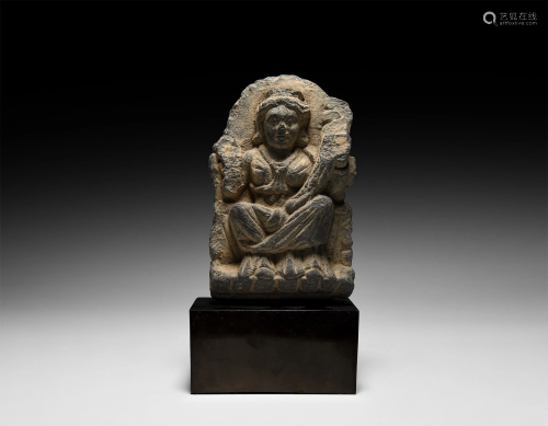 Gandharan Seated Figure