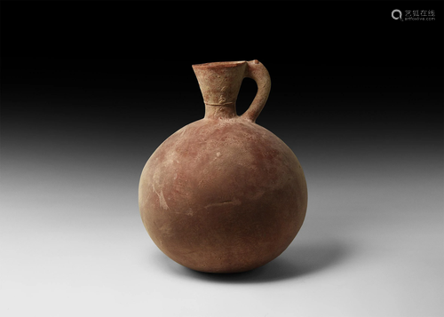 Amlash Vessel with Zoomorphic Handle