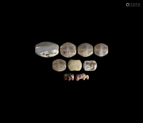 Bactrian Polished Bead Group