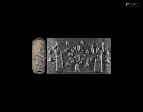 Cylinder Seal with Figures